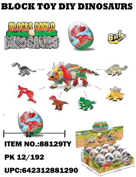 Block Toy DIY Dinosaurs
