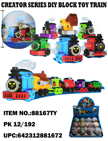 Creator Series DIY Block Toy Train