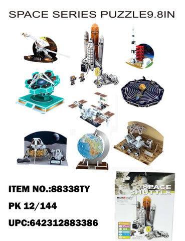 ASSORTED SPECE 3D PUZZLE