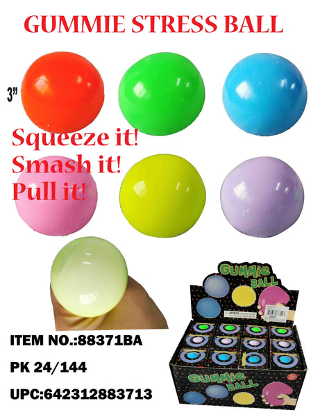 2.5" SQUEEZE STRETCH BALL