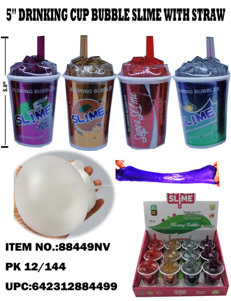 BLOWABLE SLIME /ICE DRINK CUP