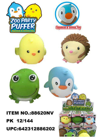 ZOO PARTY SQUEEZE BALL