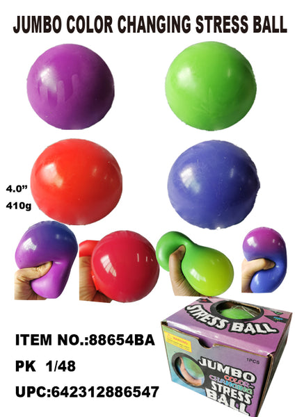 JUMBO COLOR CHANGING SQUISHY BALL