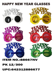 GLITTER BUGGY FRAME HNY GLASSES