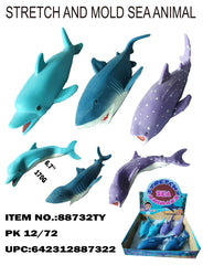 7-8 INCH STRETCH & MOLD 3 MIX SEA ANIMAL