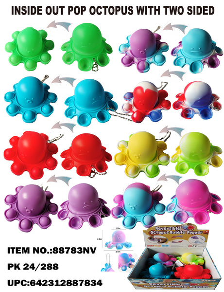 INSIDE OUT OCTOPUS POPPER