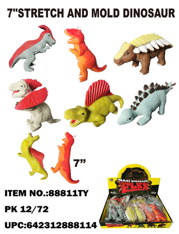 ASSORTED STRETCH DINOSAUR