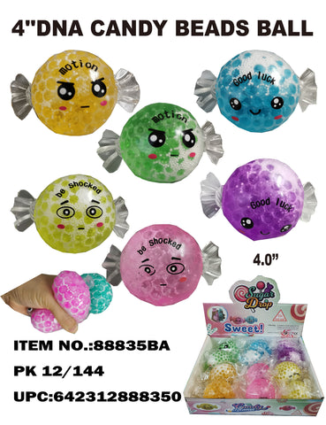 SQUEEZE CANDY BEADS BALL