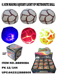 2.50" LIGHT UP VOLCANO MAGMA BOUNCING BALL