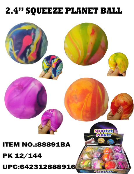 GLAZED SQUEEZE FLOUR PLANET BALL