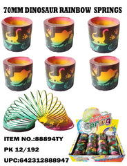 3" DINOSUAR PRINTING SLINKY TOY