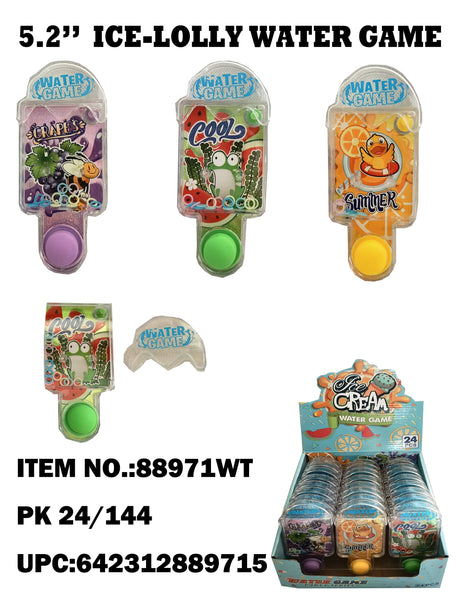 5.2" Popsicle Water Game