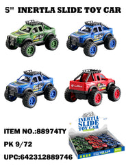 5" Inertia Off-Road Vehicle 3 Colors Mixed