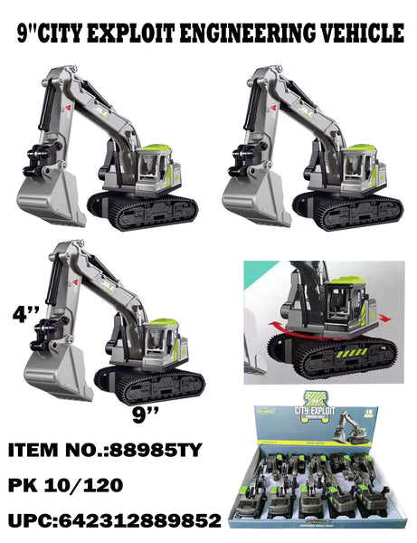 9" City Exploit Excavator