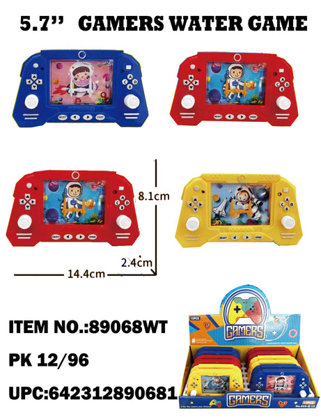 5.7" Gamepad Water Game Assorted Colors