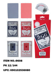 3.5" BCG  PLAYING CARDS